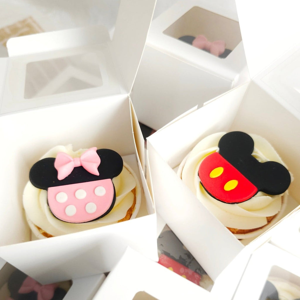 Cupcake - Mickey Minnie 6 Pcs (Fondant) - YippiiGift