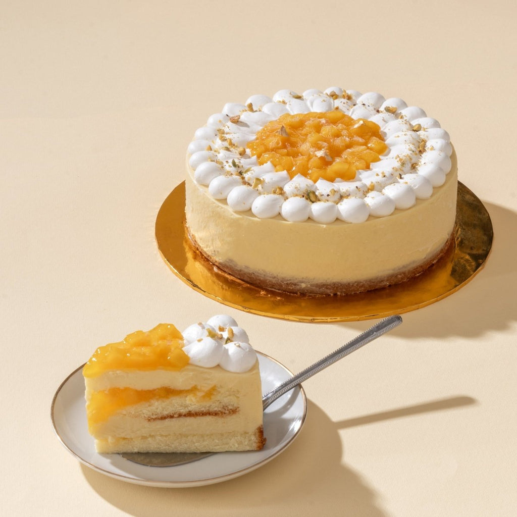 Mango Tango Mousse Cake 6 Inch - YippiiGift