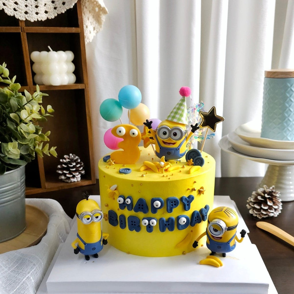 Minions Despicable Cake 6 Inch - YippiiGift