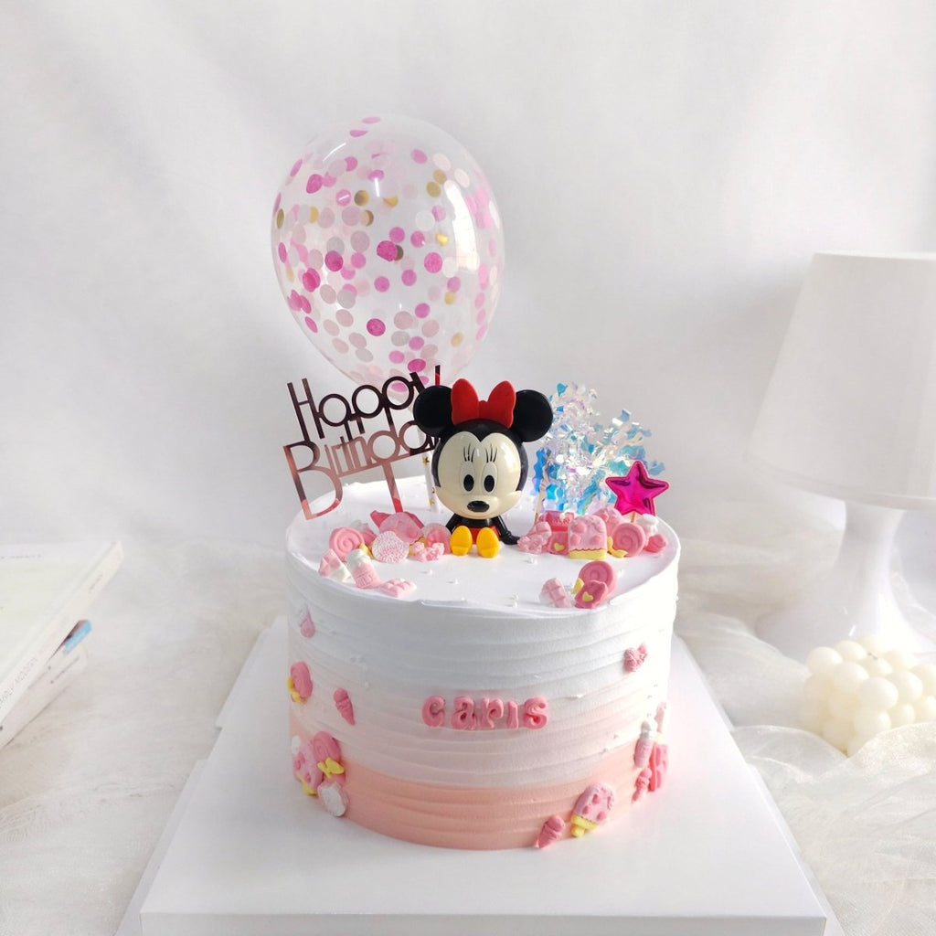 Minnie Mouse Cake 8 Inch - YippiiGift