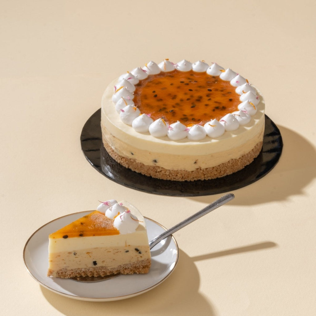 Passionfruit Lemon Cheesecake 6 Inch - YippiiGift