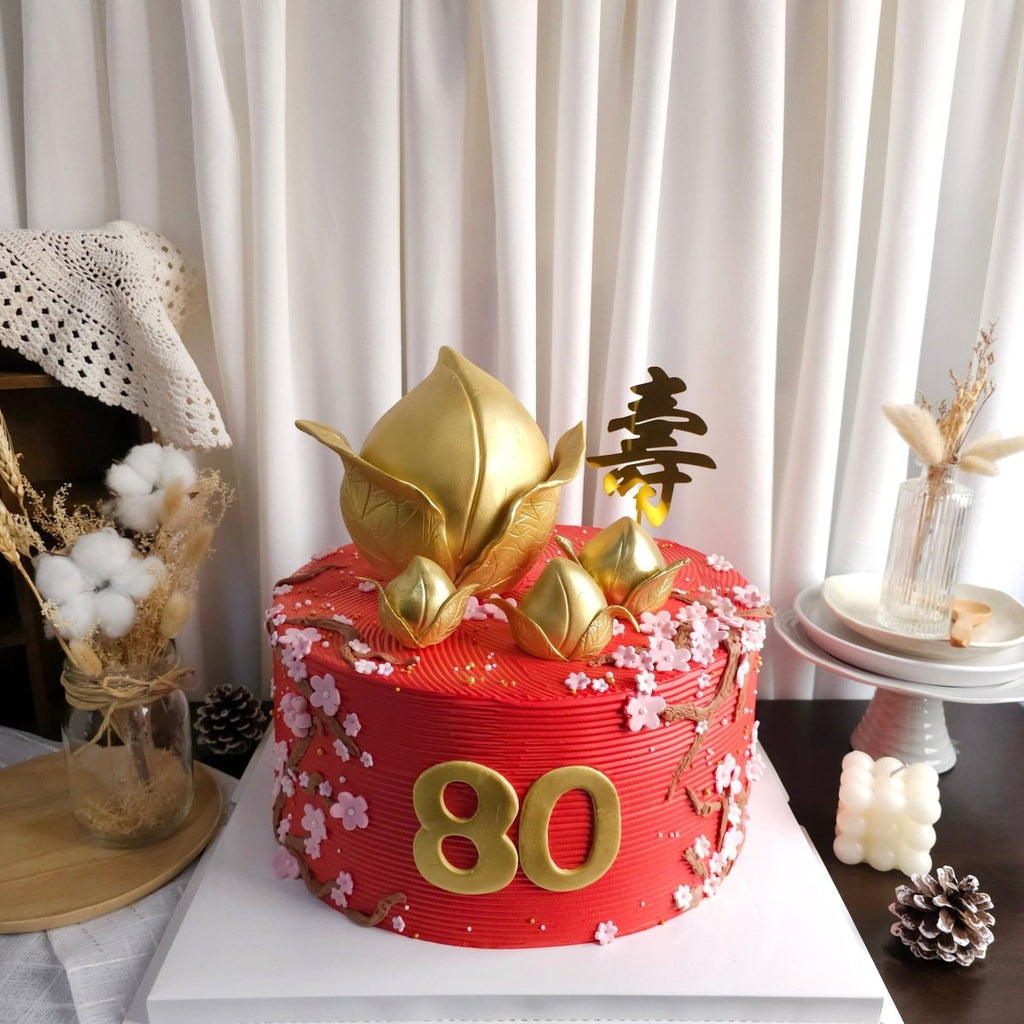 Prosperity Cake 6 Inch (Fondant) - YippiiGift