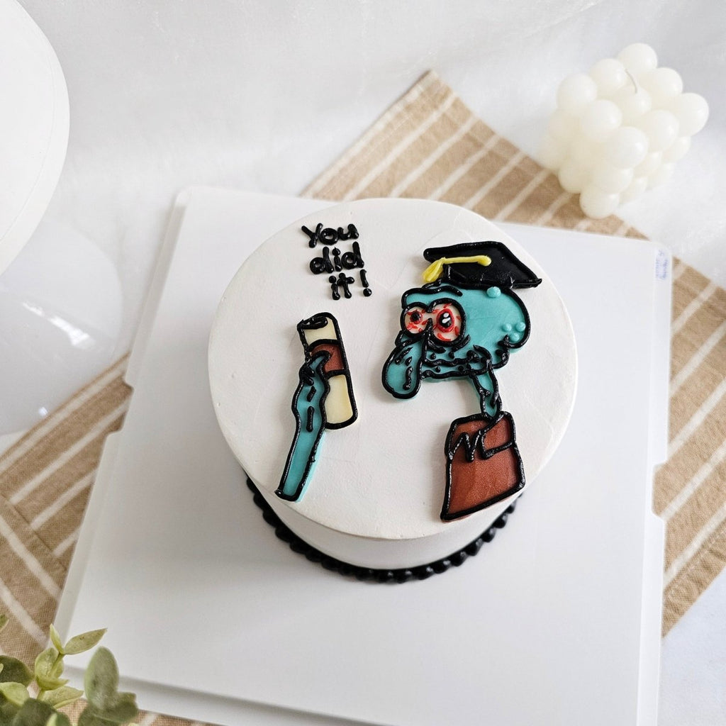 Squidward Cake 5 Inch - YippiiGift