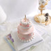 Vintage Pink Two Tier Cake 2 Inch + 4 Inch - YippiiGift