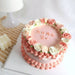 Vintage Rose Design Cake 8 inch - YippiiGift