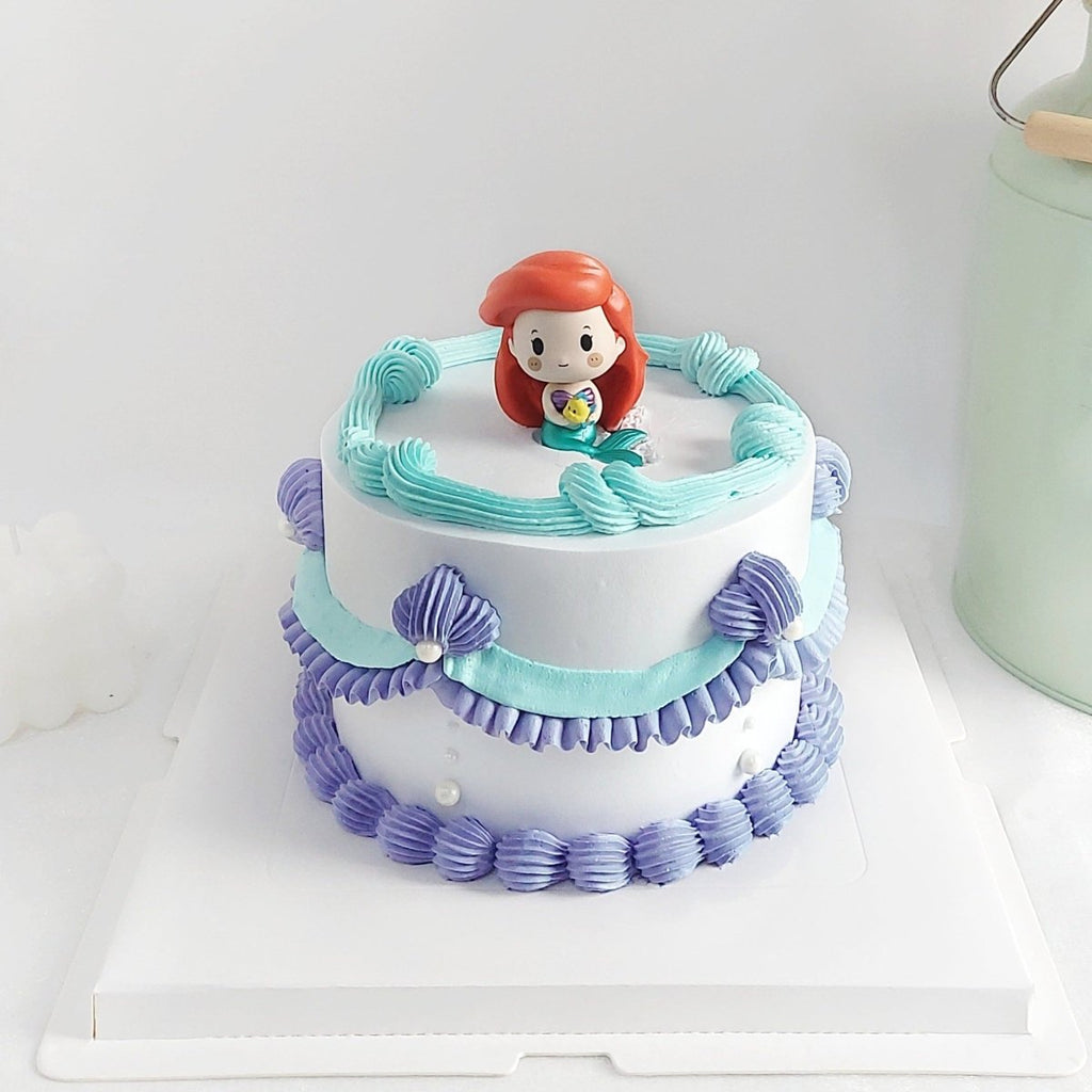 Ariel Sea Princess Cake 6 Inch - YippiiGift
