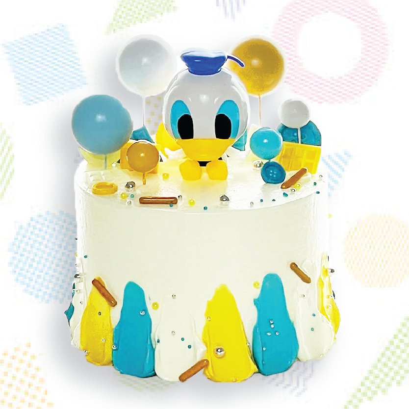 Donald Duck Cake For Kids - YippiiGift