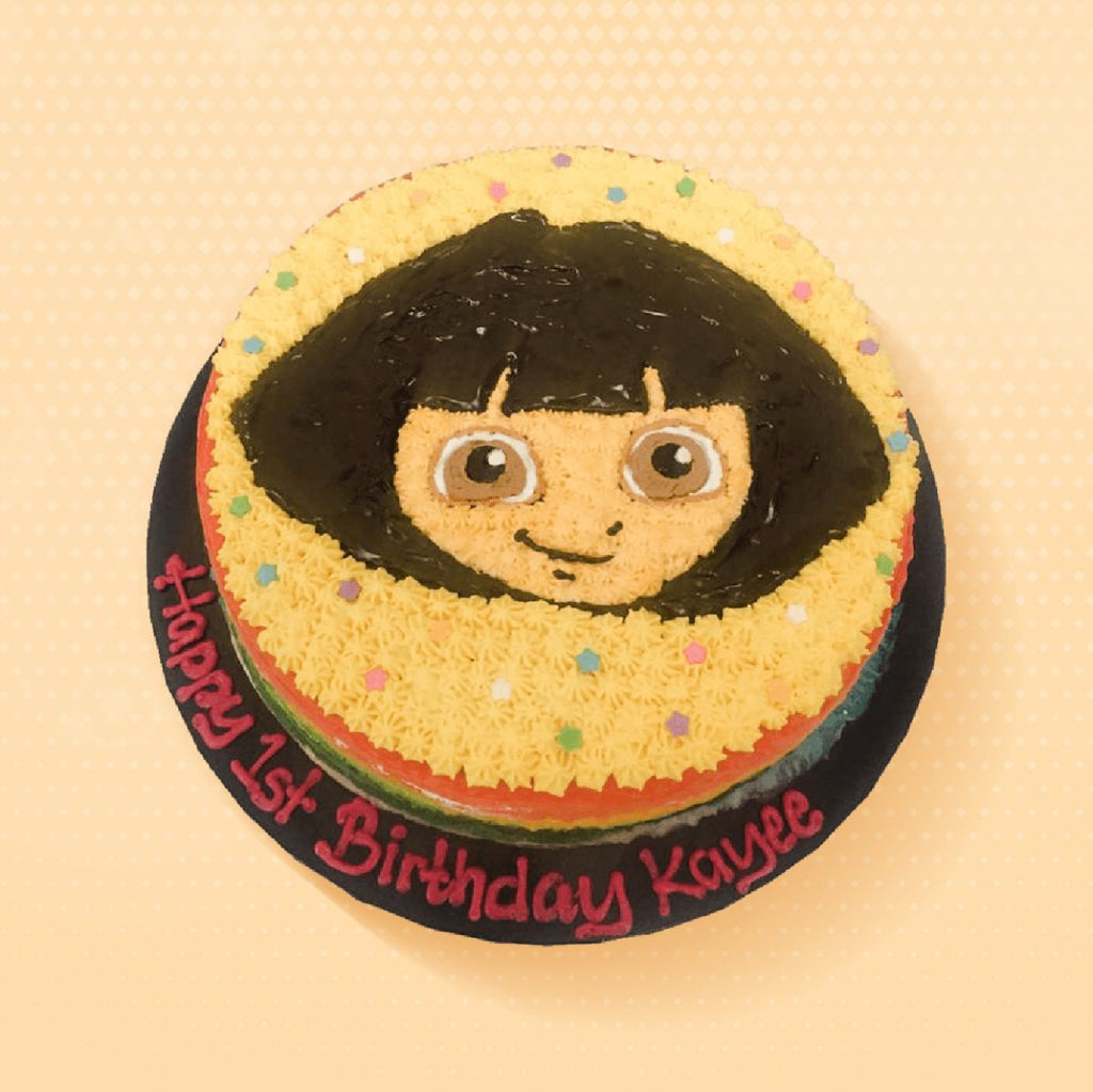 Dora the Explorer Birthday Cake « FoodMayhem