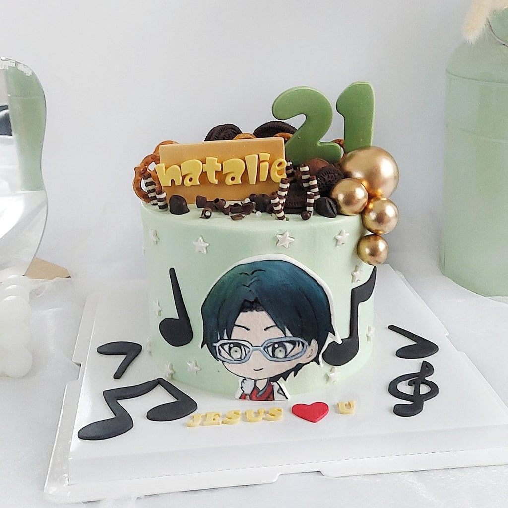 Keito Hasumi Anime Cake 6 Inch - YippiiGift