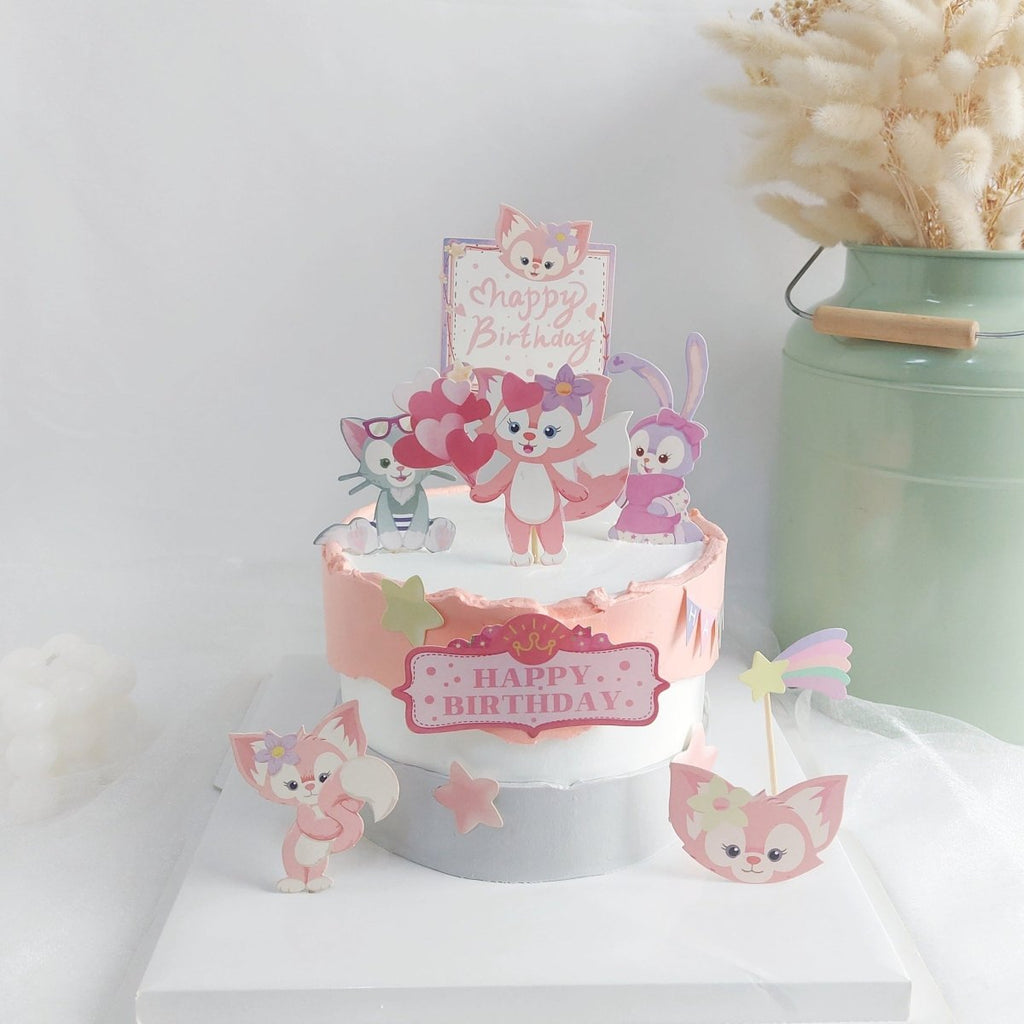 LinaBell Cake 6 Inch (Cardstock) - YippiiGift