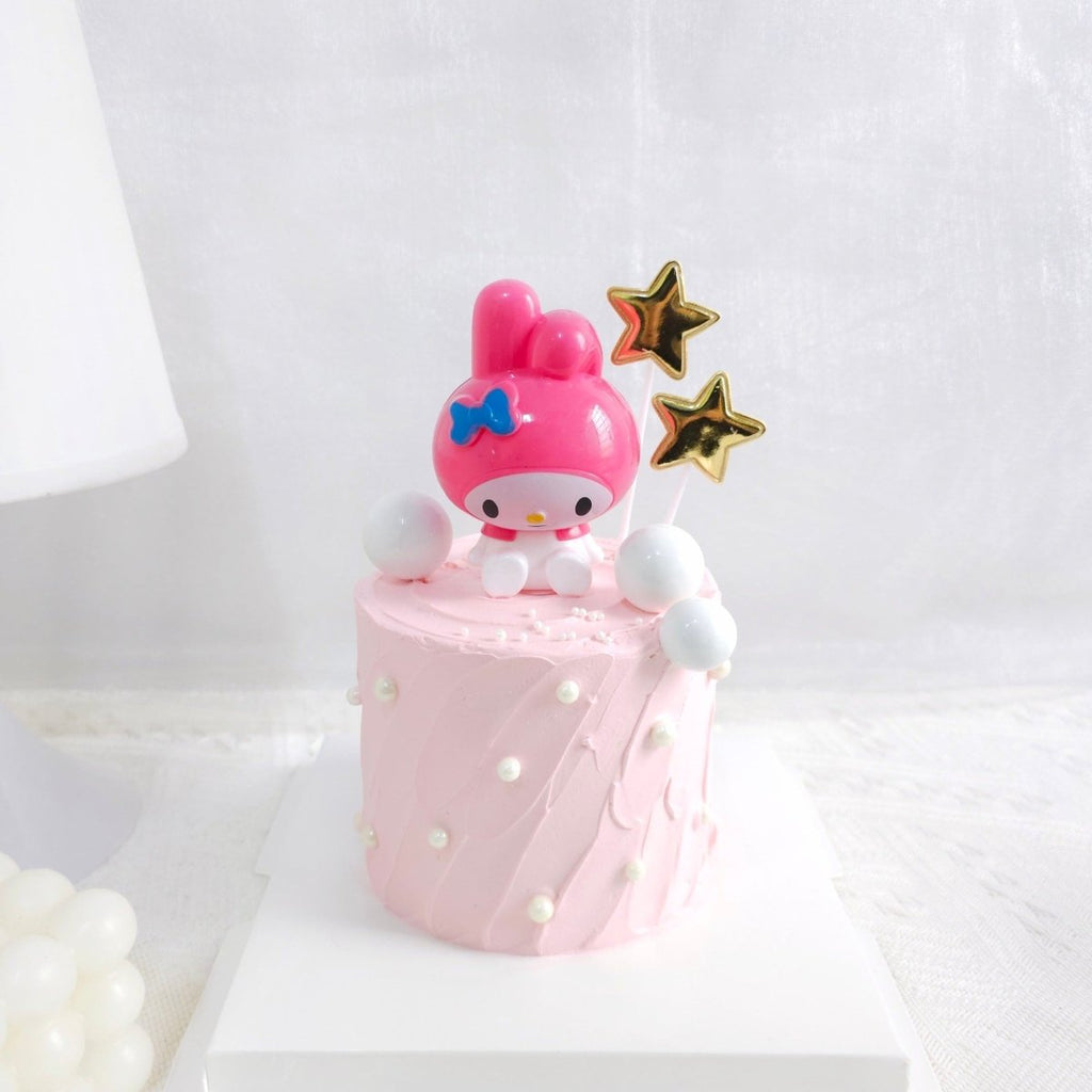 Melody Star Cake D4" H3.5" (with Toy) - YippiiGift