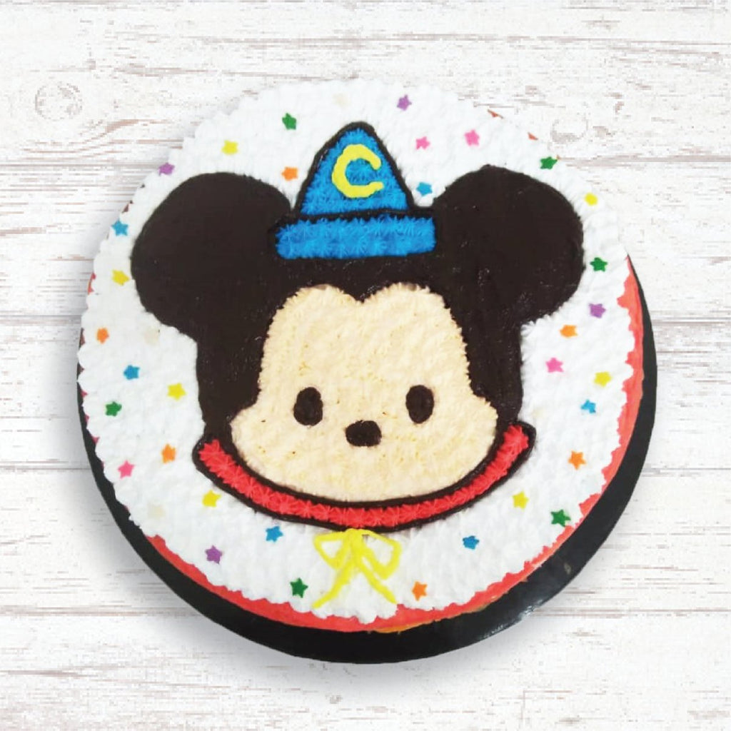 Mickey Mouse Mille Crepe Cake (2D) - YippiiGift