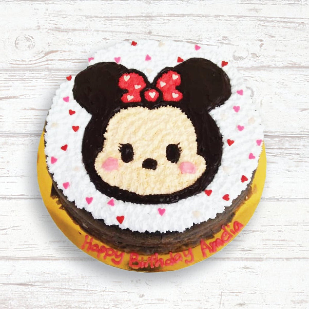 Mini Mouse Mille Crepe Cake - YippiiGift