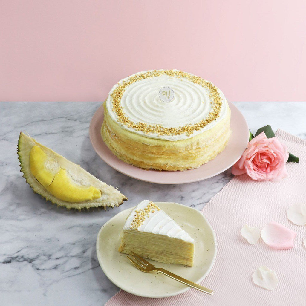 Musang King Durian Crepe Cake | Giftr - Malaysia's Leading Online Gift Shop