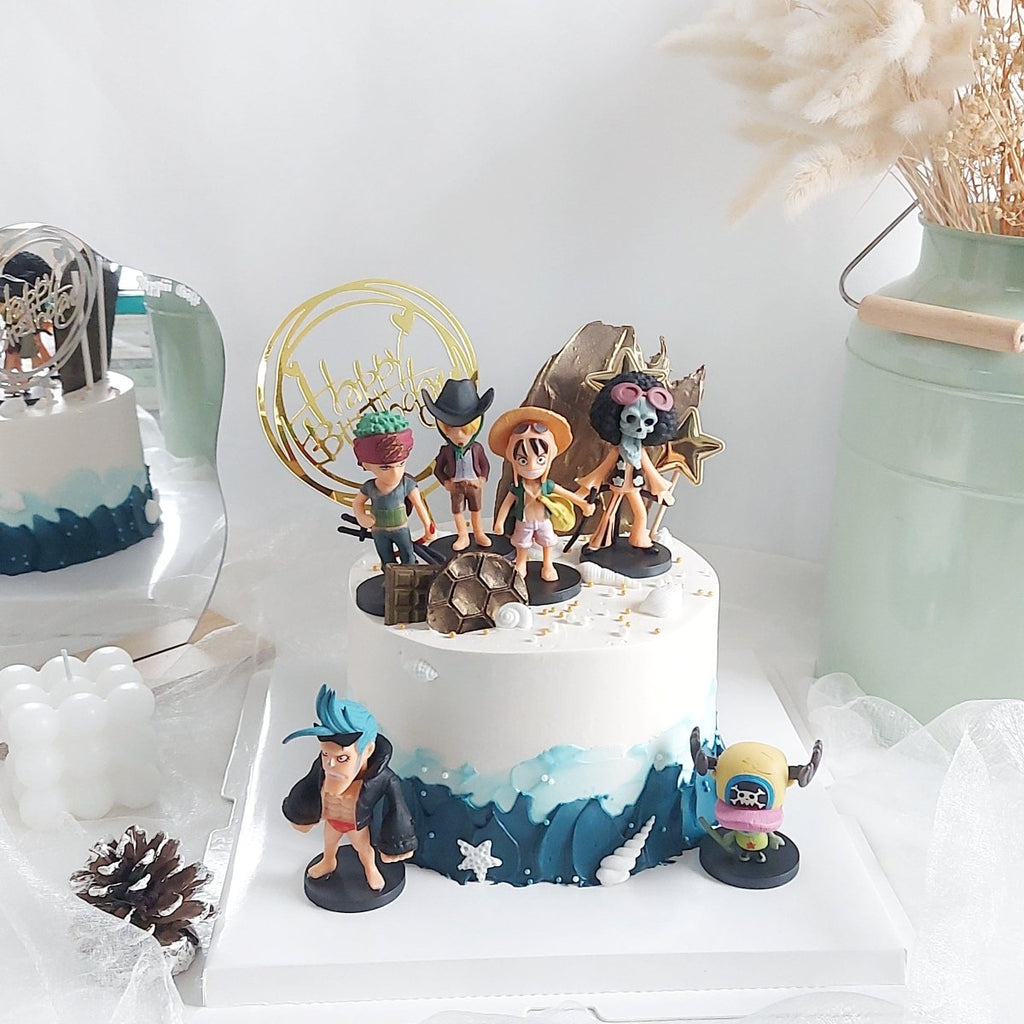 Anime Birthday Cake - Decorated Cake by Celene's - CakesDecor
