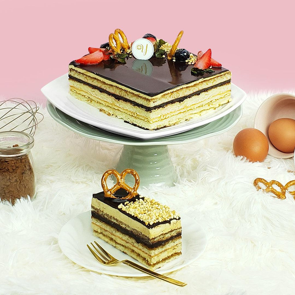 Opera Sponge Cake - YippiiGift