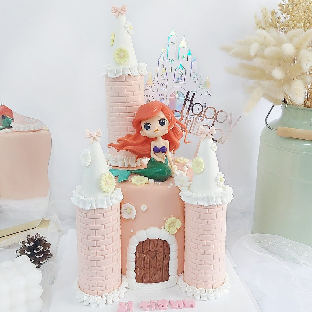 Princess Castle Cake 6 Inch - YippiiGift