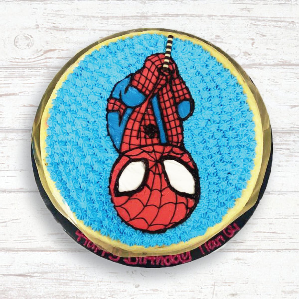 Spiderman Cake Mille Crepe (2D) - YippiiGift