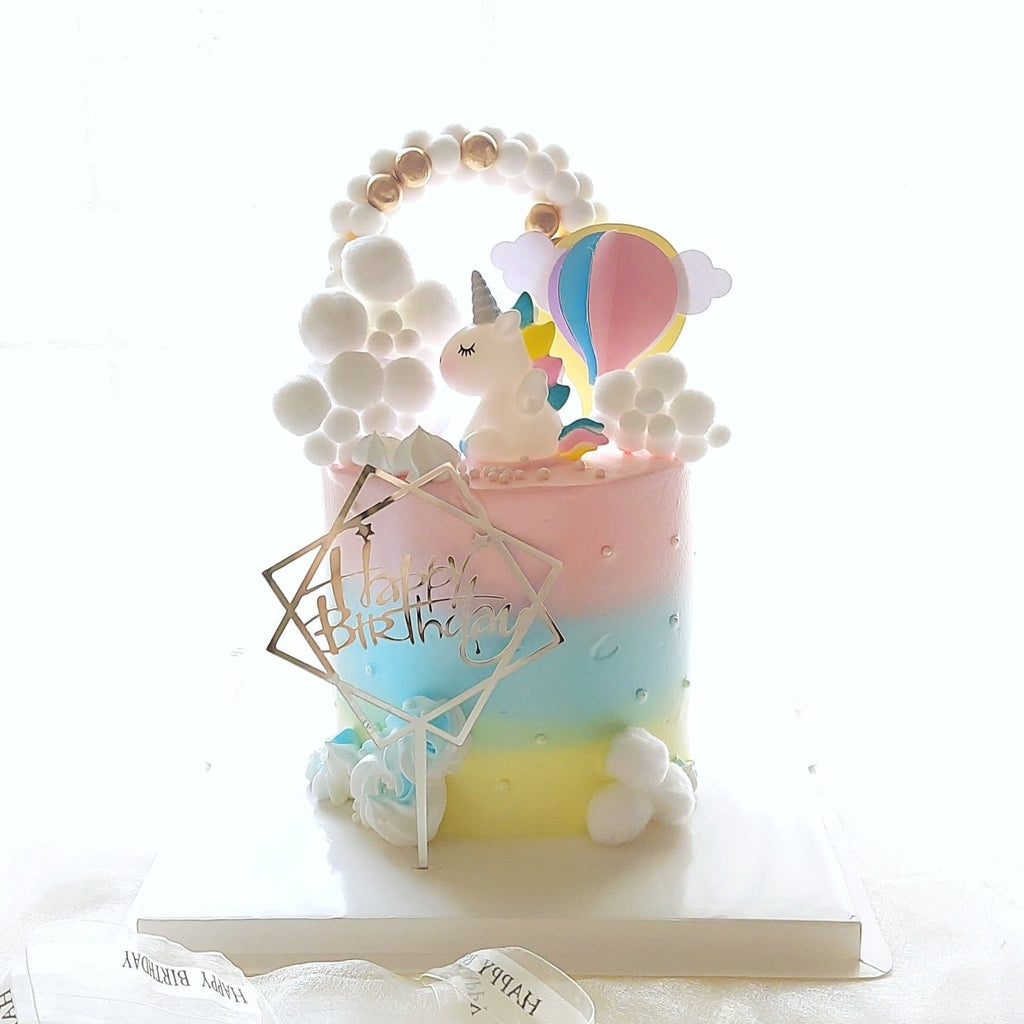 Unicorn Cake (Toy) 6"D 5.5"H - YippiiGift