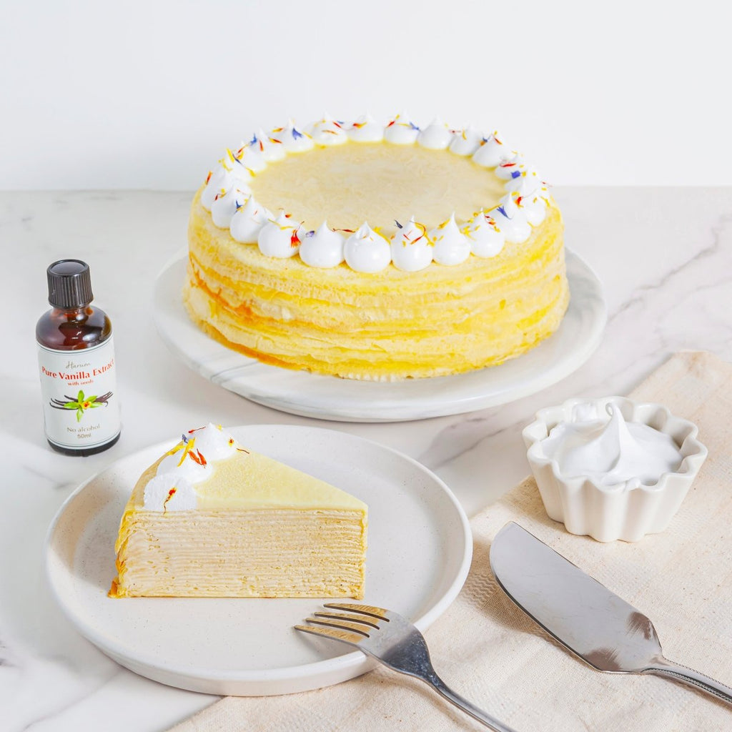 Vanilla Mille Crepe Cake - YippiiGift