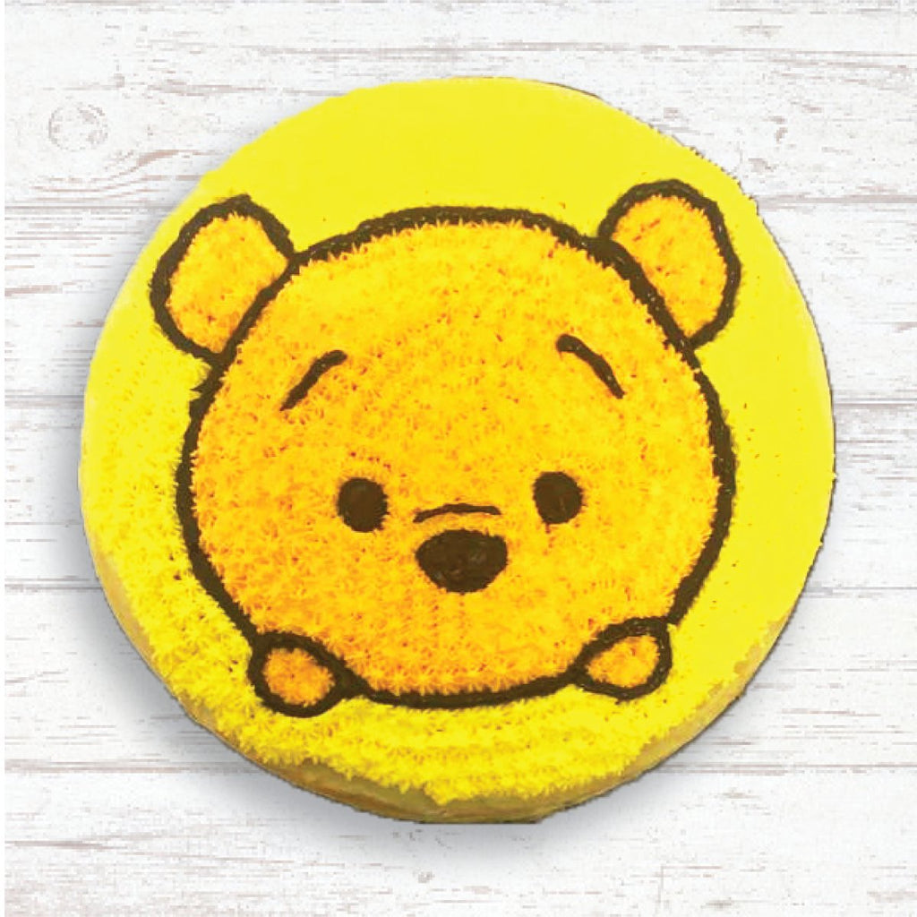 Winnie The Pooh Mille Crepe Cake (2D) - YippiiGift